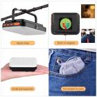 3200-6500K kaksivärinen täyttövalo kannettava LED-valo 3000mah ladattava leirivalo