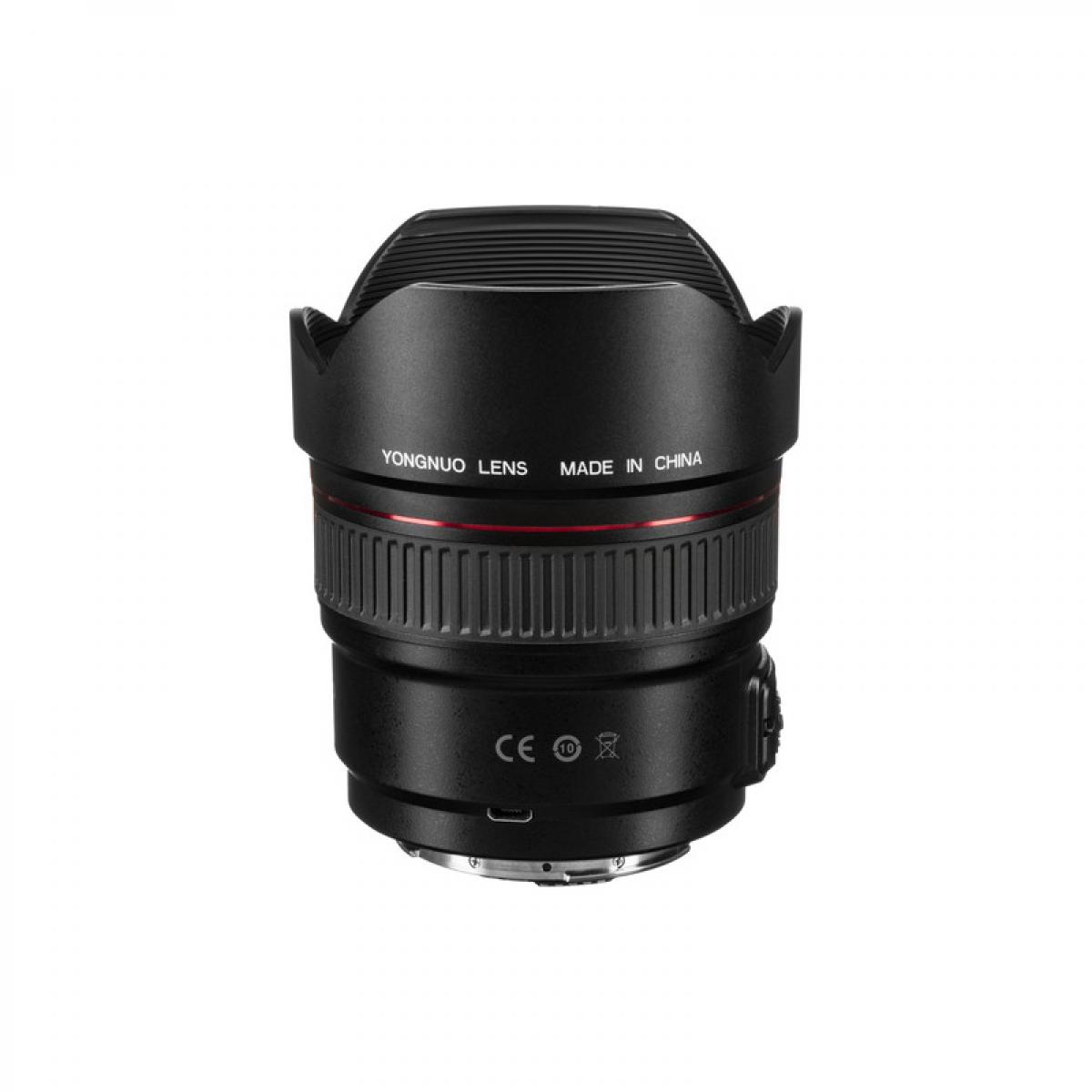Yongnuo YN 14mm f/2.8 superlaajakulmainen kiinteän tarkennuksen objektiivin automaattitarkennus Canonin EF-kiinnitteisille EOS-kameroille