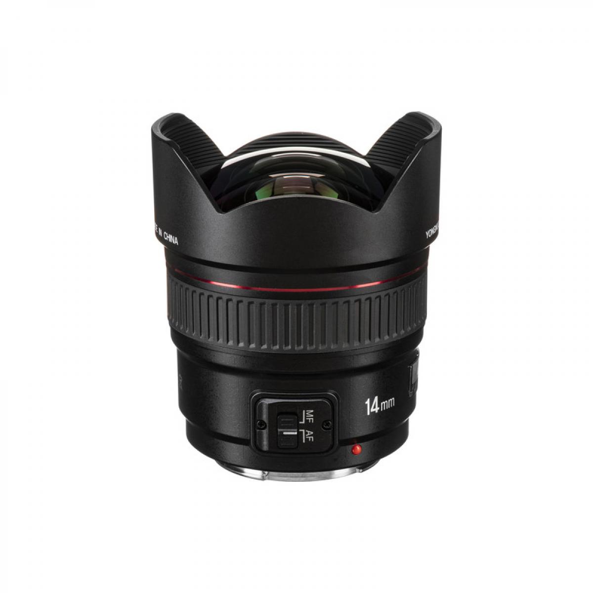 Yongnuo YN 14mm f/2.8 superlaajakulmainen kiinteän tarkennuksen objektiivin automaattitarkennus Canonin EF-kiinnitteisille EOS-kameroille