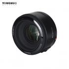 Yongnuo YN 50mm f/1.8 kiinteän tarkennuksen vakioobjektiivin automaattitarkennus Canonin EF-kiinnitetyille EOS-kameroille