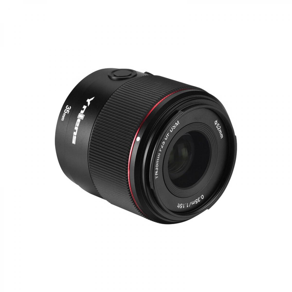 Yongnuo YN35mm f/2.0 DF DSM laajakulmainen kiinteän polttovälin objektiivi Sonyn E-mount täysikokoisille kameroille