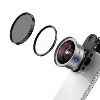 32X makro objektiv til iPhone Android 40-90mm fokusafstand med CPL & Starlight Filter