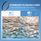 32X makroobjektiivi iPhone Android 40-90mm tarkennuksen etäisyys CPL & Starlight suodatin