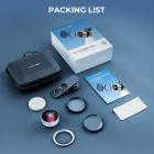 32X makroobjektiivi iPhone Android 40-90mm tarkennuksen etäisyys CPL & Starlight suodatin