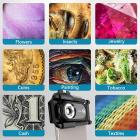 Makro telefon objektiv med 100X / 150X / 200X objektiv i 1 sæt indbygget CPL filter LED lys