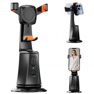 Auto Face Tracking Tripod 360 ° Rotation Fast Følg ingen apper som er nødvendig med Graviditet Sensor #