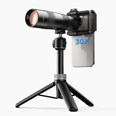 Obiektyw telefonu 30X Super Zoom 720 mm Długość ogniskowa w zestawie dopasowania do 46 mm ###