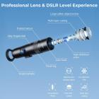 Televalokuvapuhelimen objektiivi 30X Super Zoom 720mm Focal Pituus kolmijalka Mukana sopii 46 mm suodattimiin ###