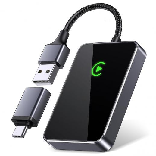 Trådløs CarPlay Adapter 5,8 GHz Stabil forbindelse Automatisk genforbindelse Support Multi User Kentfaith