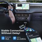 Trådløs CarPlay Adapter 5,8 GHz Stabil forbindelse Automatisk genforbindelse Support Multi User Kentfaith