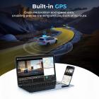 Авторегистратор 4K с GPS Wi - Fi ночного видения 24 - часовой режим парковки # #
