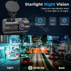 Авторегистратор 4K с GPS Wi - Fi ночного видения 24 - часовой режим парковки # #
