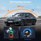 Авторегистратор 4K с GPS Wi - Fi ночного видения 24 - часовой режим парковки # #
