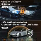 4G LTE Cámara de Tablero Frontal e Interior, Vista Remota en Vivo, Alerta Instantánea a través de la App, Modo Estacionamiento 24/7, GPS, Visión Nocturna IR 1080P Kentfaith