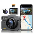 4K Dash Cam Anteriore e Posteriore con GPS, 5G WiFi, Visione Notturna Starlight, G-Sensor, Modalità Parcheggio 24H Kentfaith