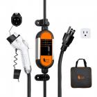 Cargadores de vehículos eléctricos NEMA clase 5 - 15 1 (apoyo clase 2), 110v - 240v 16 amps, con extensión de 16 pies, compatibles con vehículos eléctricos j1772, cargadores de vehículos eléctricos clase 1 - 2, cargadores portátiles de vehículos eléctrico