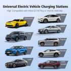 Cargadores de vehículos eléctricos NEMA clase 5 - 15 1 (apoyo clase 2), 110v - 240v 16 amps, con extensión de 16 pies, compatibles con vehículos eléctricos j1772, cargadores de vehículos eléctricos clase 1 - 2, cargadores portátiles de vehículos eléctrico