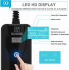 Amerikkalainen standardi AC (J1772) Type1 merkkivalon latauspistooli, kannettava EV laturi (16 ampeeria, 110-240V, vaihdettava virtalatauslaatikko, 16,3 jalkaa kaapeli), sähköauton kannettava laturi NEMA 6-20P