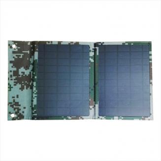 12W bærbare solcelleladere 5V USB Small Power Emergency PET-paneler Sammenleggbare IP67 Vanntett Camping Vandring Ryggsekk for telefonfans Lommelykt Vann Små Power Banker Batteripakker