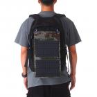 Carregadores Solares Portáteis 12W 5V USB Pequena Potência Emergência PET Painéis Dobrável IP67 Impermeável Camping Caminhadas Mochila para Telefones Fãs Lanterna Relógios Pequenos Bancos de Energia Pacotes de Bateria