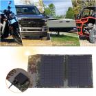 Carregadores Solares Portáteis 12W 5V USB Pequena Potência Emergência PET Painéis Dobrável IP67 Impermeável Camping Caminhadas Mochila para Telefones Fãs Lanterna Relógios Pequenos Bancos de Energia Pacotes de Bateria