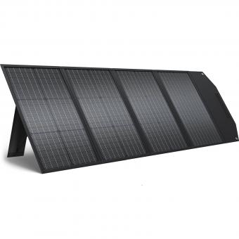 Vikbar solpanel 100W, IP67 vattentät bärbar solpanel kit med QC 3.0 och USB-C utgångar, justerbart stativ Vikbar solladdare för utomhus RV Camping Van Off-Grid Solar Backup
