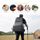 20 watin taitettava IP67pitävä ETFE Monokiteinen kannettava aurinkopaneeli USB QC3.0 matkapuhelimille, kannettaville tietokoneille, voimalaitoksille reppumiseen, retkeilyyn, vaeltamiseen ja enemmän