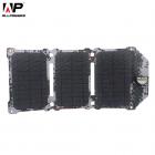 20 watin taitettava IP67pitävä ETFE Monokiteinen kannettava aurinkopaneeli USB QC3.0 matkapuhelimille, kannettaville tietokoneille, voimalaitoksille reppumiseen, retkeilyyn, vaeltamiseen ja enemmän