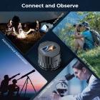 WiFi Teleskooppikamera 1,5 tuuman näytöllä 1080P Video 1000mAh akku Monokulars Kiikarit Mikroskoopit Teleskoopit