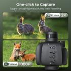 Monokulært teleskopkamera WiFi 8x42mm BAK4 Prime 2K Photo 1080P Video 4000mAh batteri