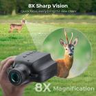 Monokulært teleskopkamera WiFi 8x42mm BAK4 Prime 2K Photo 1080P Video 4000mAh batteri