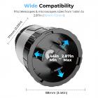 Oculare Elettronico per Telescopio con Video 2K 30FPS, Trasmissione WiFi in Diretta, Schermo da 2 Pollici, Batteria da 2000mAh, Kentfaith