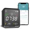 Smart CO2 Detector, Inomhus Air Quality Monitor, NDIR Sensor Koldioxid Detektor, Temperatur Fuktighet Air Tester för CO2 Alarm, Smart Life Tuya APP Digital CO2 Meter