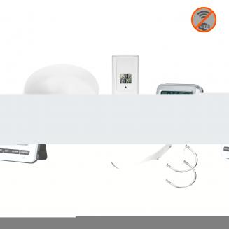 Utløst digitalt regn Måler med indre utendørstemperatur, selvtom regnkollektor med nøye termometer, værstasjon med stort utstilling, regnvarsel