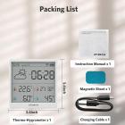 Lämpötila ja kosteus Monitor 4.3in näyttö 4 kuukautta Akun käyttöikä sisä- ja ulkona KentFaith