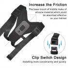 Motorcykelhjälm Hakrem kompatibel med GoPro AKASO Action Camera för VLOG/POV-skyttetillbehör