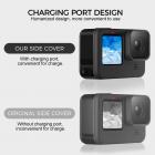 Coperchio batteria di ricambio per Gopro Hero 10/9 Nero, USB Pass Through Power Side Door Accessorio Vlog per una action cam gopro