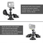 GoPro 3-kopps Action Camera Sucker Mount Action Kamera Bil Vindrute Kåpa Dörr Baklucka Fäste/Med kulhuvud Kompatibel GoPro Sony DJI OSMO Action Akaso Apeman YI Action Camera Bilfäste