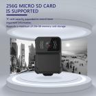 Kannettava CS02-minikamera, 2MP, 1080P, HD-infrapuna-pimeänäköinen WiFi-tallennin, toimintakamera