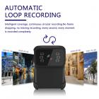 Kannettava CS02-minikamera, 2MP, 1080P, HD-infrapuna-pimeänäköinen WiFi-tallennin, toimintakamera