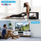 4K digitalkamera til fotografering og video [autofokus og stabilisering] 48MP 16X digital zoom 3" 180° flip screen vlog-kamera med 32G SD-kort, flash