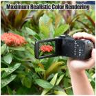 4k-videokamera videokamera YouTube Ultra HD:lle 4K 48MP videoblogikamera mikrofonilla ja kaukosäätimellä WiFi-digitaalikamera 3,0" IPS-kosketusnäyttö IR Night Vision 2 paristoa