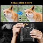 NV2180 4K HD IR nachtkijker, 3,2" TFT-scherm, ingebouwde 2600mAh oplaadbare batterij, 8x digitale zoom, voor jagen, kamperen, reizen, bewaking