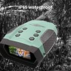 Z555 4K HD IR digitaalinen yönäkölaite, jossa on suuri 3" TFT HD -näyttö, pimeässä hohtava painike, 5x objektiivin suurennus, 8x digitaalinen zoom, iskunkestävä kotelo, tukee videotallennusta ja valokuvausta, sopii päivä- ja yömetsästykseen, telttail