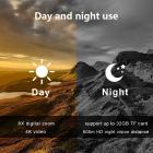 Z555 4K HD IR digitaalinen yönäkölaite, jossa on suuri 3" TFT HD -näyttö, pimeässä hohtava painike, 5x objektiivin suurennus, 8x digitaalinen zoom, iskunkestävä kotelo, tukee videotallennusta ja valokuvausta, sopii päivä- ja yömetsästykseen, telttail