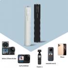 6000 mAh Power Bank Grip Tukee Sony RX100 VII Canon G7X Mark III Compact -digitaalikameraa, GoPro 10 9 8 -toimintakameraa, DJI OSMO -taskua ja iPhone 13 Samsung Google OnePlus -älypuhelinta, musta