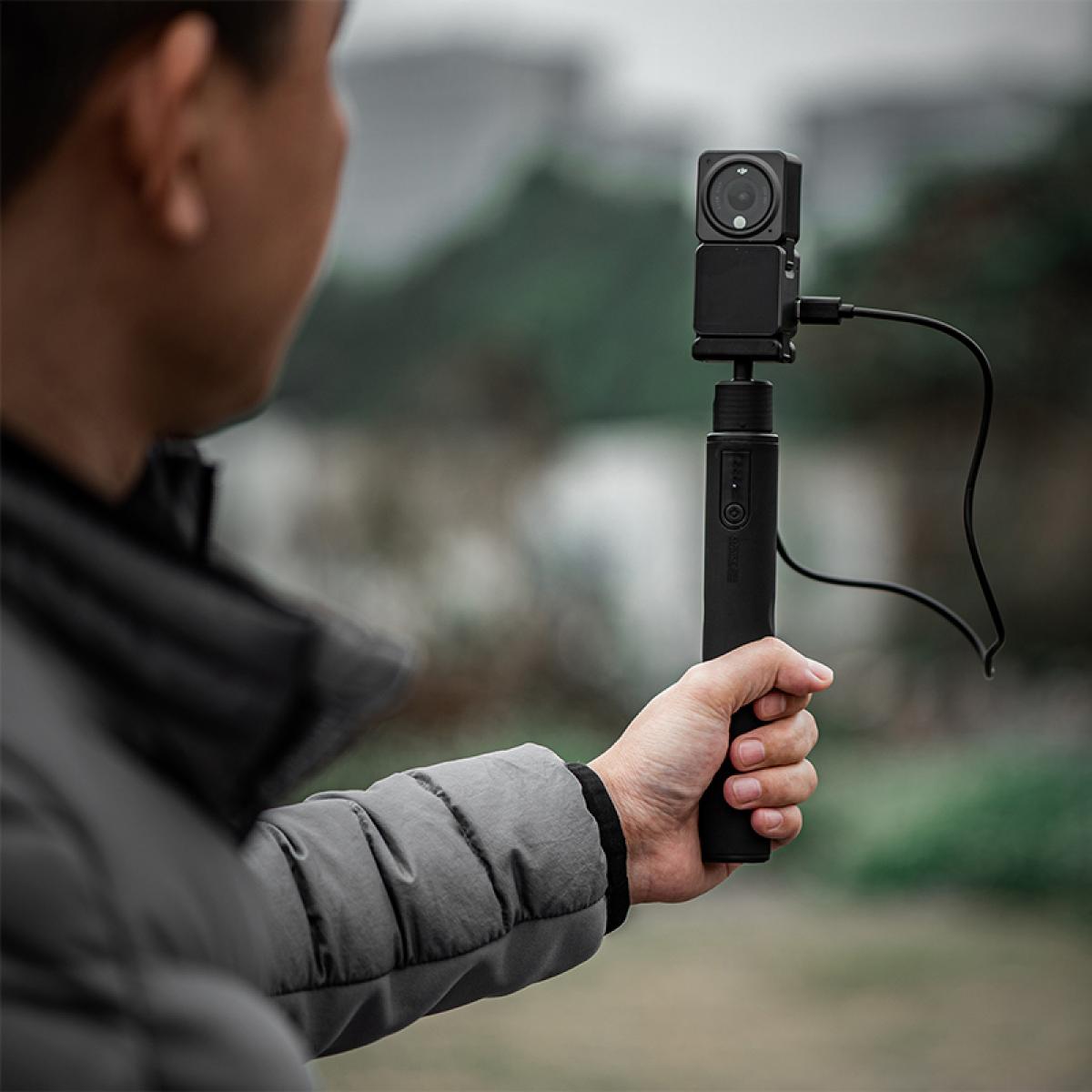 6000 mAh Power Bank Grip Tukee Sony RX100 VII Canon G7X Mark III Compact -digitaalikameraa, GoPro 10 9 8 -toimintakameraa, DJI OSMO -taskua ja iPhone 13 Samsung Google OnePlus -älypuhelinta, musta