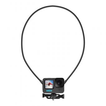 Soporte de cuello para Selfie de cámara de acción para GoPro hero AKSO DJI cámara de acción y soporte de cuello de teléfono para accesorios de grabación de vídeo