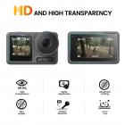 Supfoto Osmo Action 3 Screen Protector do DJI Osmo Action 3 Akcesoria, szkło hartowane 9H Osłona ekranu + osłona obiektywu do DJI Osmo 3 Dual Screen [6szt]