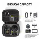 Osmo action 3 reseväska med hårt skal DJI action 3 kameraorganisator svart